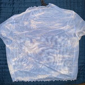 Elegant Sheer White Blouse